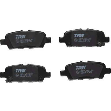 TRW Bremsbelagsatz, Scheibenbremse COTEC GDB3508 TRW Bremsbelagsatz, Scheibenbremse COTEC GDB3508