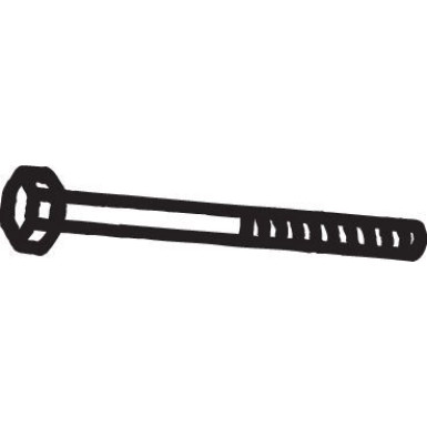Bosal Schraube, Abgasanlage 258-820 Bosal Schraube, Abgasanlage 258-820