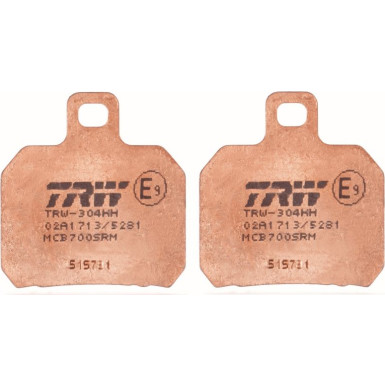 Bremsbelagsatz, Scheibenbremse MCB700SRM