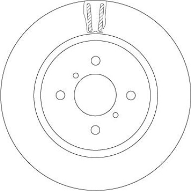 TRW Bremsscheibe DF6912