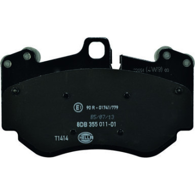 Hella Bremsbelagsatz, Scheibenbremse 8DB 355 011-011 Hella Bremsbelagsatz, Scheibenbremse 8DB 355 011-011