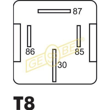 GEBE Relais, Arbeitsstrom 9 9084 1