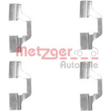 Metzger Zubehörsatz, Scheibenbremsbelag 109-1749