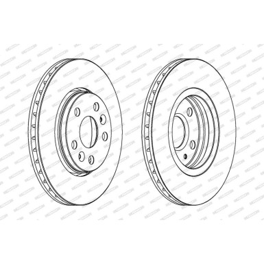 Bremsscheibe DDF1733C Bremsscheibe DDF1733C