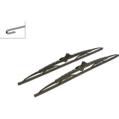 BOSCH 480 CS Scheibenwischer Twin 3 397 005 030 BOSCH 480 CS Scheibenwischer Twin 3 397 005 030
