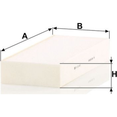 MANN-FILTER CU 32 003 Innenraumfilter, Partikelfilter