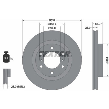 Bremsscheibe 92167203