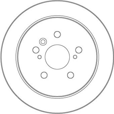 TRW Bremsscheibe DF7257
