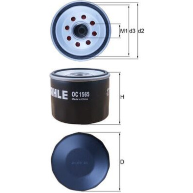 Ölfilter OC 1565 Ölfilter OC 1565