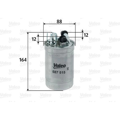 Valeo Kraftstofffilter 587515