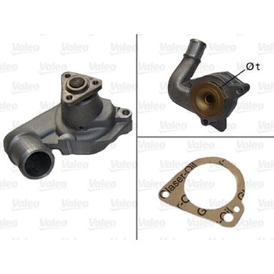 Valeo Wasserpumpe 506581