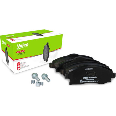 Valeo Bremsbelagsatz, Scheibenbremse EXPERT 301456A Valeo Bremsbelagsatz, Scheibenbremse EXPERT 301456A