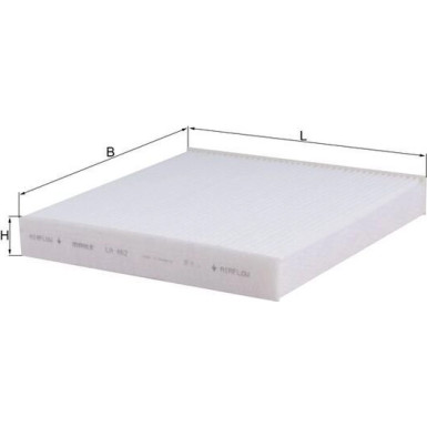Knecht Filter, Innenraumluft LA 462
