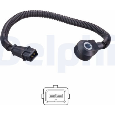 Delphi Klopfsensor AS10258