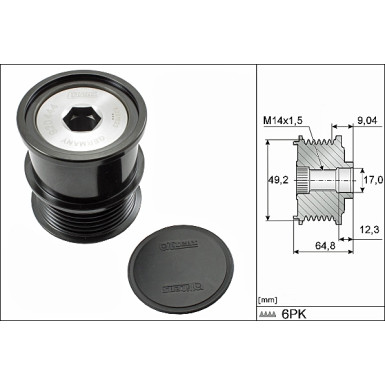 Generatorfreilauf 535 0284 10 Generatorfreilauf 535 0284 10