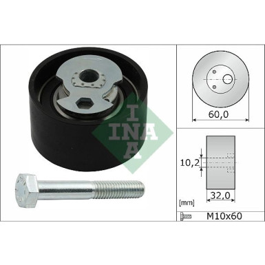 INA Spannrolle, Zahnriemen 531 0504 10