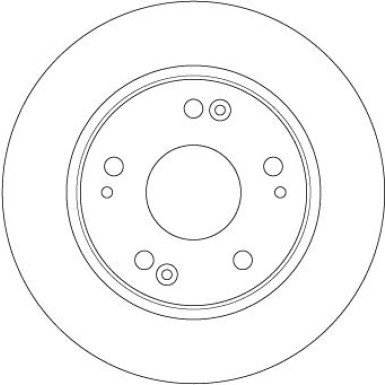 TRW Bremsscheibe DF7970