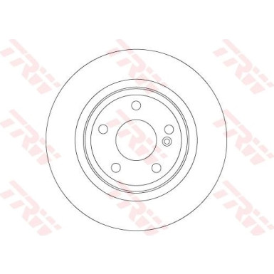 TRW Bremsscheibe DF6886