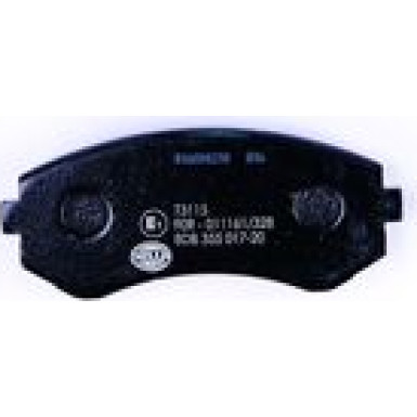 Hella Bremsbelagsatz, Scheibenbremse 8DB 355 017-201 Hella Bremsbelagsatz, Scheibenbremse 8DB 355 017-201