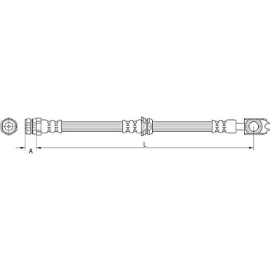 Bremsschlauch 4111476