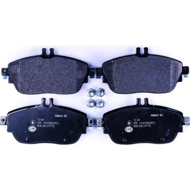 Hella Pagid Bremsbelagsatz, Scheibenbremse 8DB 355 019-721 Hella Pagid Bremsbelagsatz, Scheibenbremse 8DB 355 019-721