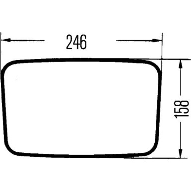 Hella Außenspiegel 8SB 002 995-011