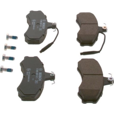 BOSCH Bremsbelagsatz, Scheibenbremse 0 986 467 411 BOSCH Bremsbelagsatz, Scheibenbremse 0 986 467 411