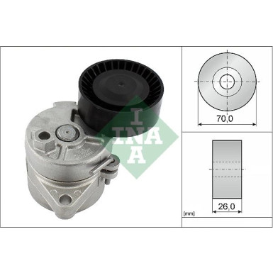 INA Spannarm, Keilrippenriemen 534 0104 10