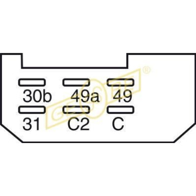 GEBE Blinkgeber 9 9184 1