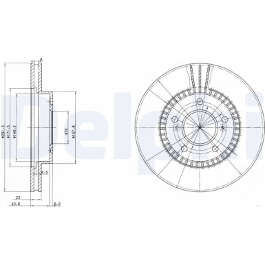 Bremsscheibe BG3061 Bremsscheibe BG3061