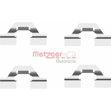 Metzger Zubehörsatz, Scheibenbremsbelag 109-1684