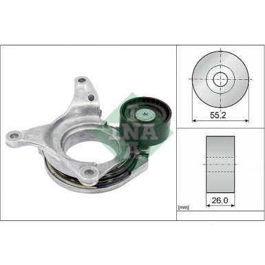 INA Riemenspanner, Keilrippenriemen 534 0794 10