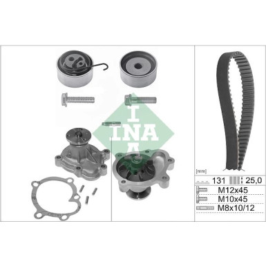 INA Wasserpumpe + Zahnriemensatz 530 0338 30