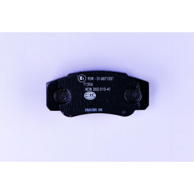 Hella Bremsbelagsatz, Scheibenbremse 8DB 355 010-411 Hella Bremsbelagsatz, Scheibenbremse 8DB 355 010-411