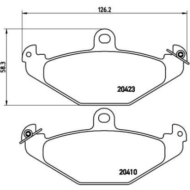 Brembo Bremsbelagsatz, Scheibenbremse PRIME LINE P 68 017 Brembo Bremsbelagsatz, Scheibenbremse PRIME LINE P 68 017
