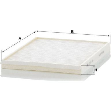 MANN-FILTER CU 25 031 Innenraumfilter, Partikelfilter MANN-FILTER CU 25 031 Innenraumfilter, Partikelfilter