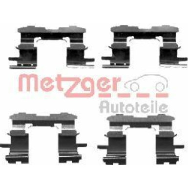 Metzger Zubehörsatz, Scheibenbremsbelag 109-1631