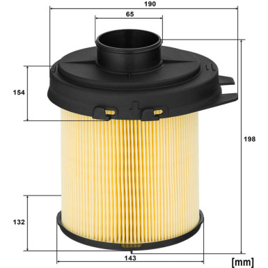 MANN-FILTER C 1468 Luftfilter