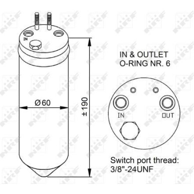 NRF Trockner, Klimaanlage EASY FIT 33256