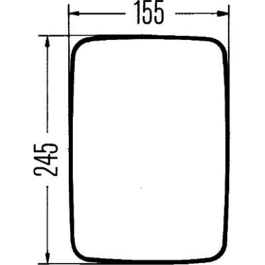 Hella 2 x HELLA Außenspiegel 8SB 501 137-031
