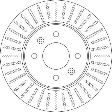 TRW Bremsscheibe DF6198 TRW Bremsscheibe DF6198