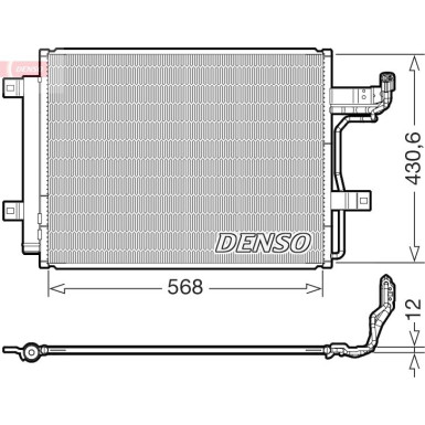 Kondensator, Klimaanlage DCN44019 Kondensator, Klimaanlage DCN44019