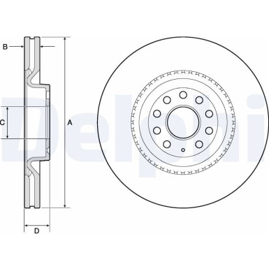 Bremsscheibe BG9952 Bremsscheibe BG9952