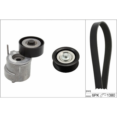 INA Keilrippenriemensatz 529 0303 10