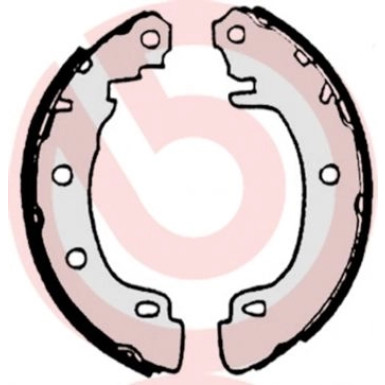 Brembo Bremsbackensatz ESSENTIAL LINE S 68 522