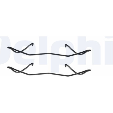 Delphi Zubehörsatz, Scheibenbremsbelag LX0236