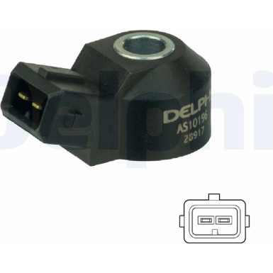 Delphi Klopfsensor AS10196