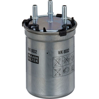 Mann-Filter Kraftstofffilter WK 8032 Mann-Filter Kraftstofffilter WK 8032