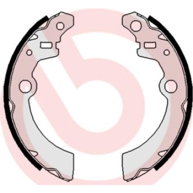 Brembo Bremsbackensatz ESSENTIAL LINE S 79 523 Brembo Bremsbackensatz ESSENTIAL LINE S 79 523