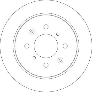 TRW Bremsscheibe DF6378 TRW Bremsscheibe DF6378